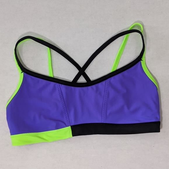 LULULEMON Ignite Color Block Yoga Sports Bra 2 - Picture 3 of 5